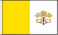 Vatican City Table Flags